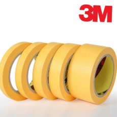 3M 244 옐로우 뉴 내열 마스킹테이프 48mm X 50미터 [W24C7A9], 본제품선택