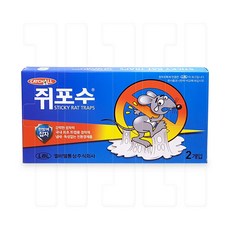 쥐포수 끈끈이 (1상자 2매입), 2개입, 1개