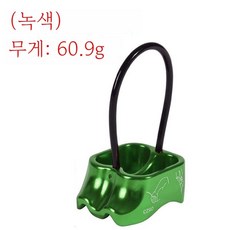 페츨 버소 경량 빌레이 하강장비, pure green