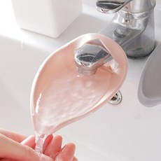 세면대 수도꼭지 연장탭 수전 연장 물튐방지 아동 유아 손씻기, 그레이, 1개
