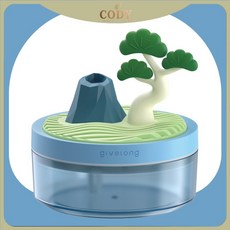 景觀加濕器植物盆栽補水儀噴霧器迷你便攜式USB車載噴霧－, 1個, 鬆樹