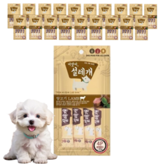 이맛이 설레개 강아지 짜먹는 스틱간식 4P, 양고기맛, 60g, 20개