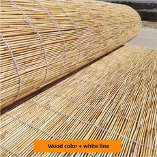 버티컬블라인드 버티칼 아쿠모틱 수동 리드 커튼 리프터 롤러 야외 목재 자연 창문 발코니 및 티 룸