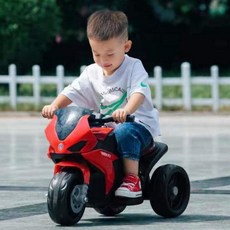 아동 세발오토바이 키즈 전동카 탑승 가능 충전식 완구 오토바이장난감, 1개, 레드+음악조명+특대형배터리+리모컨