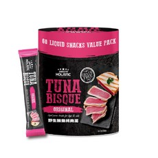 ABSOLUTE HOLISTIC 超越巔峰 犬貓純肉泥 野生鮪魚 貓肉泥 狗肉泥 60入, 15g, 60個, 鮪魚