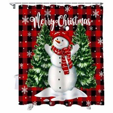 TweetyBed 샤워 커튼 옐로우 레몬 잎 목욕 커튼 수채화 블루 꽃 방수 폴리에스터 원단 욕실 샤워 커튼 세트 후크 장식 182.9 x 182.9cm(72 x 72인치)