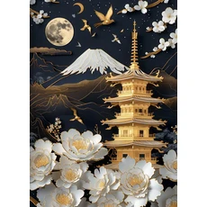 중국어 번체 잉크 스타일 명상 서예 풍경 포스터 캔버스 인쇄 벽 예술 그림 선실 홈 장식, 06 50X70cm Unframed, 08 10, 한개옵션2