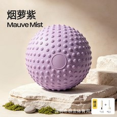升級按摩點盆底肌瑜伽小球 訓練滾肚子加厚防爆球, 紫色, 1個