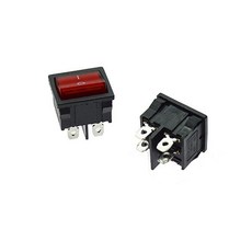 로커스위치 KCD2-501-4P 2단 RED, 1개