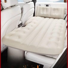 차박 뒷자석 매트 매트리스 침대 에어매트 차량 쿠션 틈새 발받침 자동차, 블랙