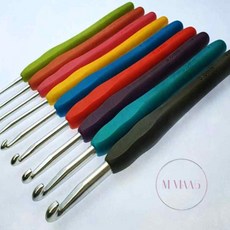 엠비아5 모사용 실리콘 코바늘 9종 세트 손뜨개질