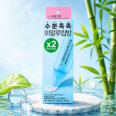 브링그린 대나무 히알루 립 에센스 1+1, 2개, 11g, 무색