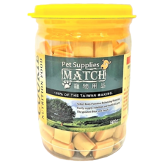 四寶的店 MATCH 夾心餅乾 起司口味 250g 軟Q餅乾 寵物 狗 零食 台灣製, 1個