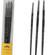 키즈초이스협력사 키즈초이스 도매모닝글로리 파인아트 수채화붓세트 (3본조) (34280-72039)붓세트 3본조붓세트 수채화붓 화방용품 미술용품, 상세페이지 참조