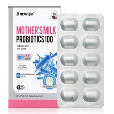 유쎌스토어 모유유산균 100(30캡슐) x 2개 좋은유산균 여성장유산균