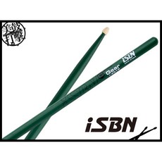 iSBN i-301G Carnival 裝備5A 綠色鼓棒 楓木材質, 1個