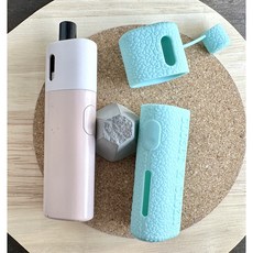 레더크레프트 아보카도베이비 전용 실리콘케이스 위생캡덮개 포함, 1개, 민트