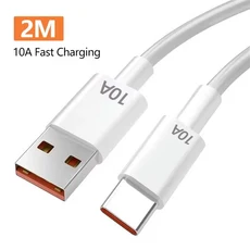호환5포트 GaN USB C 충전기 240W PD 고속 어댑터 (아이폰 17 16 15 Pro 샤오미 노트북 데스크탑, 10 2M 10A Cable