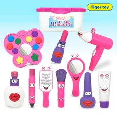 소프트 핑크 미용놀이10p, 혼합색상, 1개