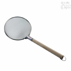 2NDOK 스텐레스 원목 뜰채 3호 AB 275 붕어뜰채