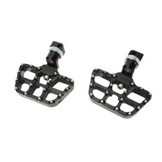 조수석 발판 알루미늄 풋페그 페달 조절, 1. Black Silver, 기본