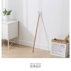 實木撐衣桿家用晾衣叉丫叉衣桿木質挑衣桿晾衣服撐桿曬衣叉取衣桿, 銀色20桿58cm長-鋁合金叉頭