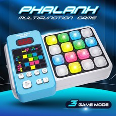 趣味陣圖遊戲機 掌上闖關遊戲機 邏輯思維訓練 益智遊戲, 1個, 陣圖遊戲機-藍色