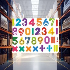 자석글자 숫자 인지 교실 신학기 마그넷 선물 학습