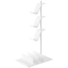 야마자키 실업 칸막이 움직임 게임기 컨트롤러 스탠드 화이트 smart 높이와 방향을 조절 가능 1686, 상세페이지 참조, 1개, 상세페이지 참조