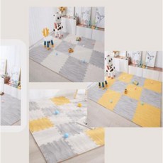 조립매트 체육관 층간소음매트 퍼즐 1세트 쿠션 안전 소음방지 16장 방수, 1개, 그레이