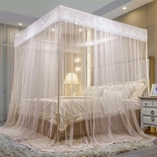 실비아몰 레이스커튼형 침대모기장 모기망