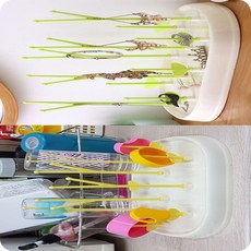 아기 젖병건조대 식기건조기 휴대용 젖병건조대 젖병건조기 이유식기건조대 이유식기 건조함 젖병보관함 아기 이유식기건조대 식기건조대 이유식기 건조기