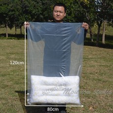 透明包裝袋 防塵收納袋, 1個, 80cm*120cm,加厚款10絲（5個裝）