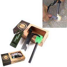 캠핑용 부싯돌 휘슬 키트