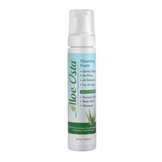 Aloe Osta 蘆薈清潔泡沫 嬰兒敏弱肌適用 pH值平衡, 1個, 236mL / 瓶