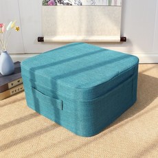 실내 점핑쿠션 트램폴린 사각 큐브 점프 다이어트운동, 사각형 사파이어 블루, 1개