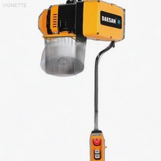 대산 호이스트 EDL 125KG 2점식 단상220V 자재이동 상하차보조, 1개, 1L, 125g
