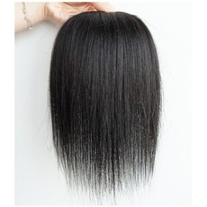 不然飾 頭頂假髮片 全真髮 兩側補髮片 增加髮量 增加厚度 髮型蓬鬆 墊高頭顱 OTWP, 淺棕色,25cm, 1個