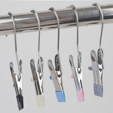 다수랜드 1P 싱글 집게 모자집게걸이, 아이보리