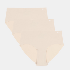 언더아머 퓨어 스트레치 노쇼 여성 심리스 스포츠팬티 3장