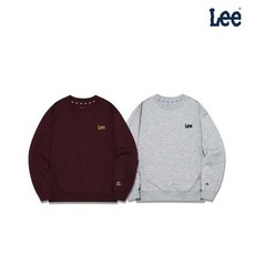 국내매장품 Lee 키즈 리 백그래픽 맨투맨 LK2503CR10