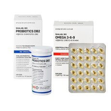 샤랩바이오 강아지 유산균 프로바이오틱스 DB2 1.0 30캡슐 + 오메가3 6 9 미니 피부 심장 면역 80mg 150캡슐