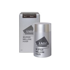 【SMH 絲密赫】髮纖維 20g No.1 黑色 (輕鬆遮飾稀疏髮絲), Black, 1個