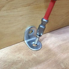 선반 목공 조립 코너꺽쇠 고정 직각 지지대 브라켓 ㄱ자철물 4p 꺽쇠브라켓