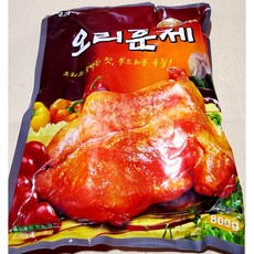통오리훈제 오리훈제구이 800g 전자레인지 오븐, 1개