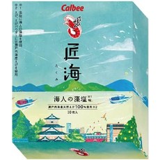 가루비 갓파 에비센 소금맛 일본 새우과자 10봉입, 1개