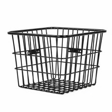 YSSHOP 산악 자전거용 전면 캐리어 디스크 브레이크 호환 통근 출퇴근 장보기 등에 적합한 견고한 자전거 거치대, 뚜껑 없는 블랙 40