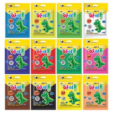 아모스 아이폼 유아용 클레이 12종 세트, 1개