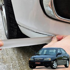 아반떼HD 카페인트 기스제거 원터치 붙이는, 2R 컨티넨탈실버