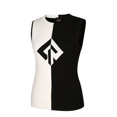 레노마골프 여성 로고 배색 니트 베스트 RWSVI7203-199_G